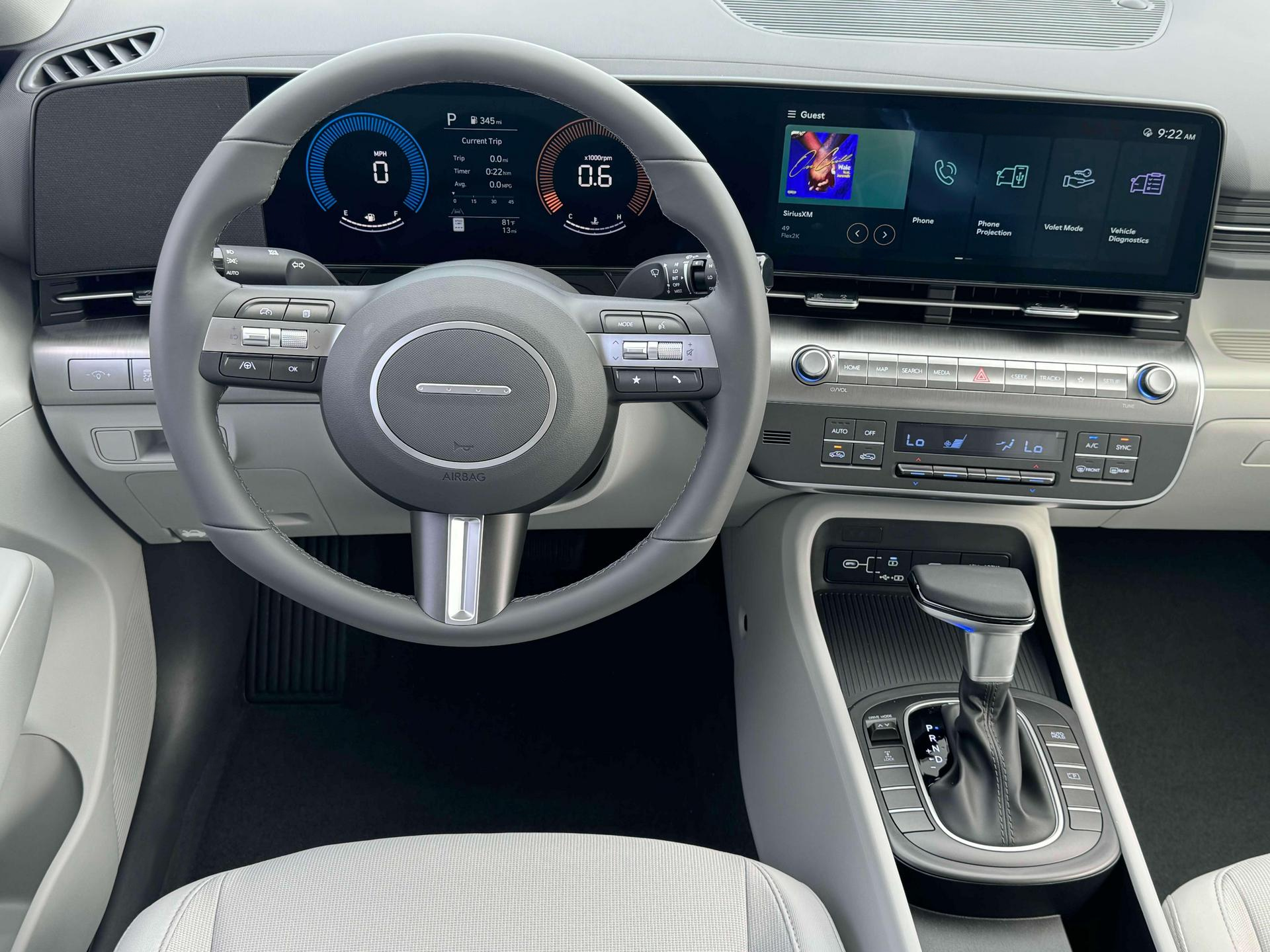 New 2025 Blue Hyundai SEL AWD image 17
