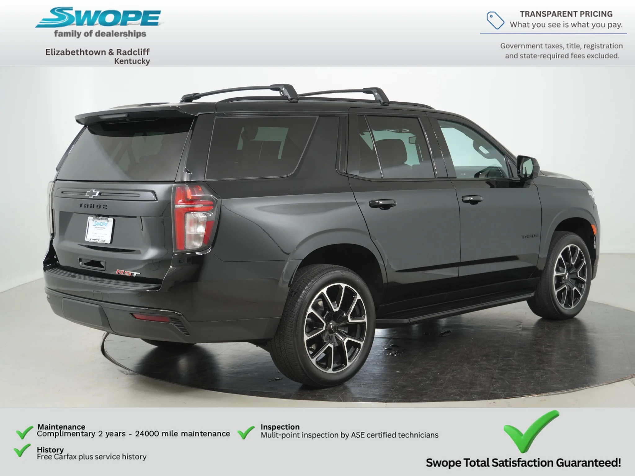 Used 2024 Black Chevrolet RST image 4