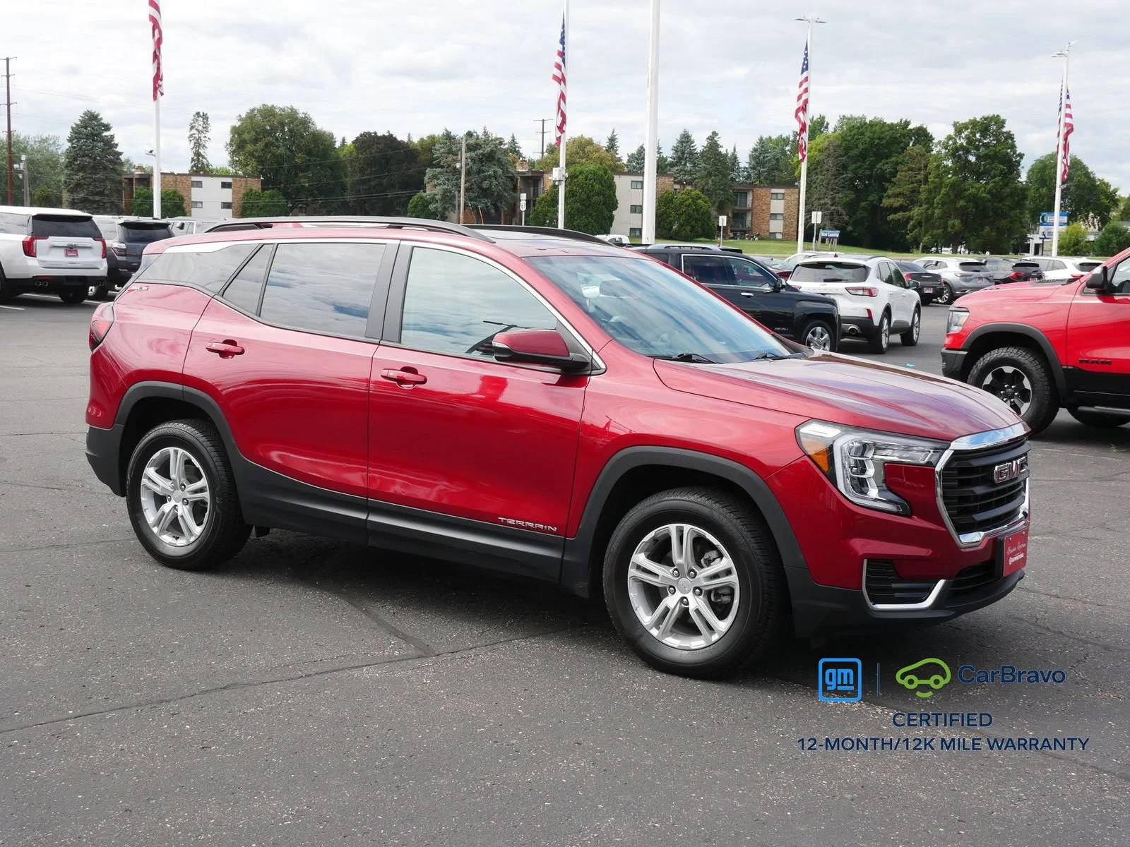 Certified 2023 GMC Terrain SLE with VIN 3GKALTEG2PL173362 for sale in White Bear Lake, Minnesota
