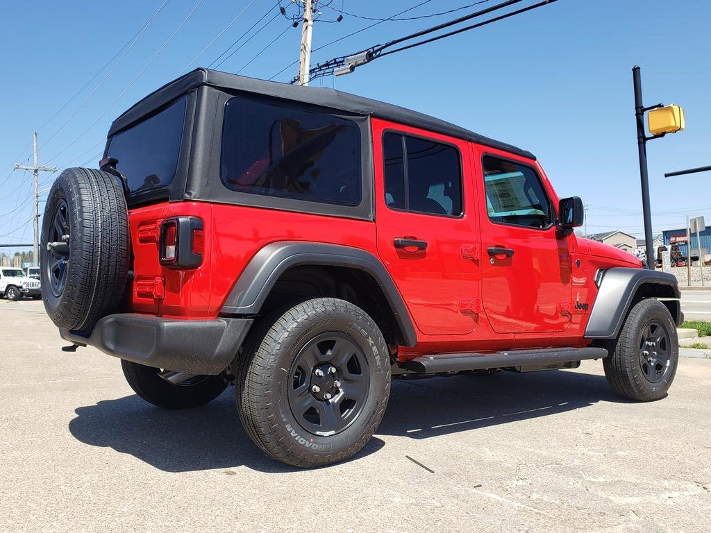 New 2026 Firecracker Red Clear-Coat Exterior Paint Jeep Sport image 3