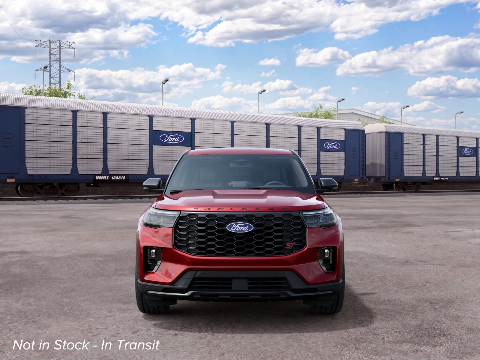 New 2027 Ruby Red Metallic Tinted Clearcoat Ford ST image 7