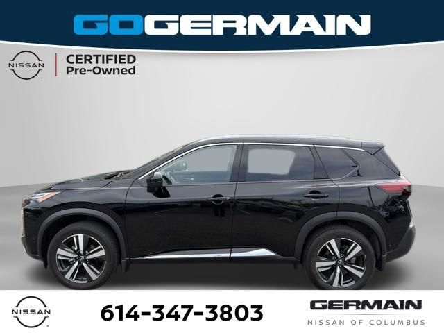 Certified Used 2023 Black Nissan Platinum image 3