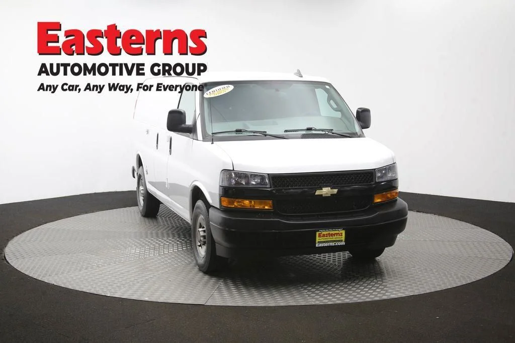 Used 2021 White Chevrolet Work Van image 45