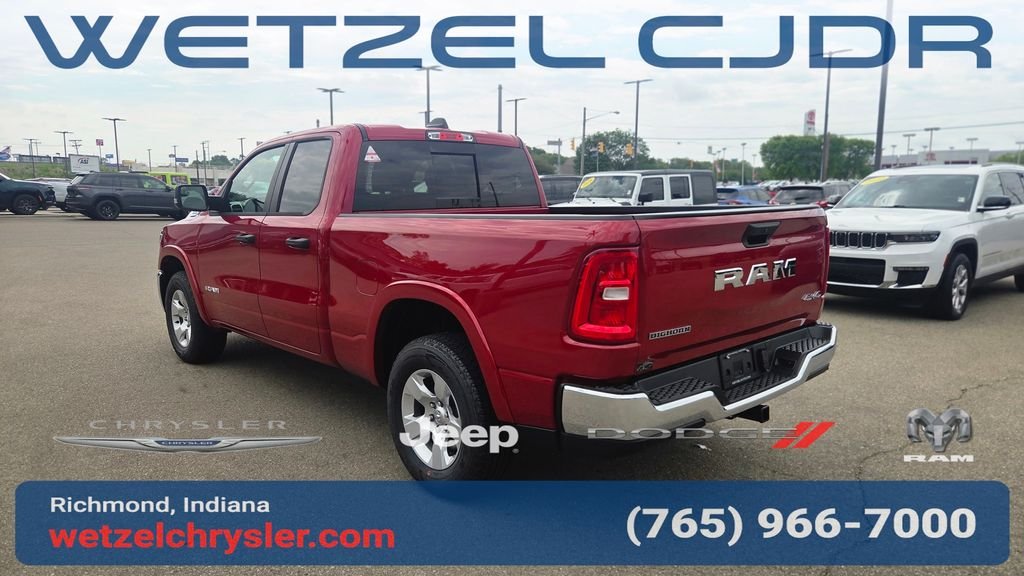 New 2026 Molten Red Pearl-Coat Exterior Paint RAM Big Horn/Lone Star image 5