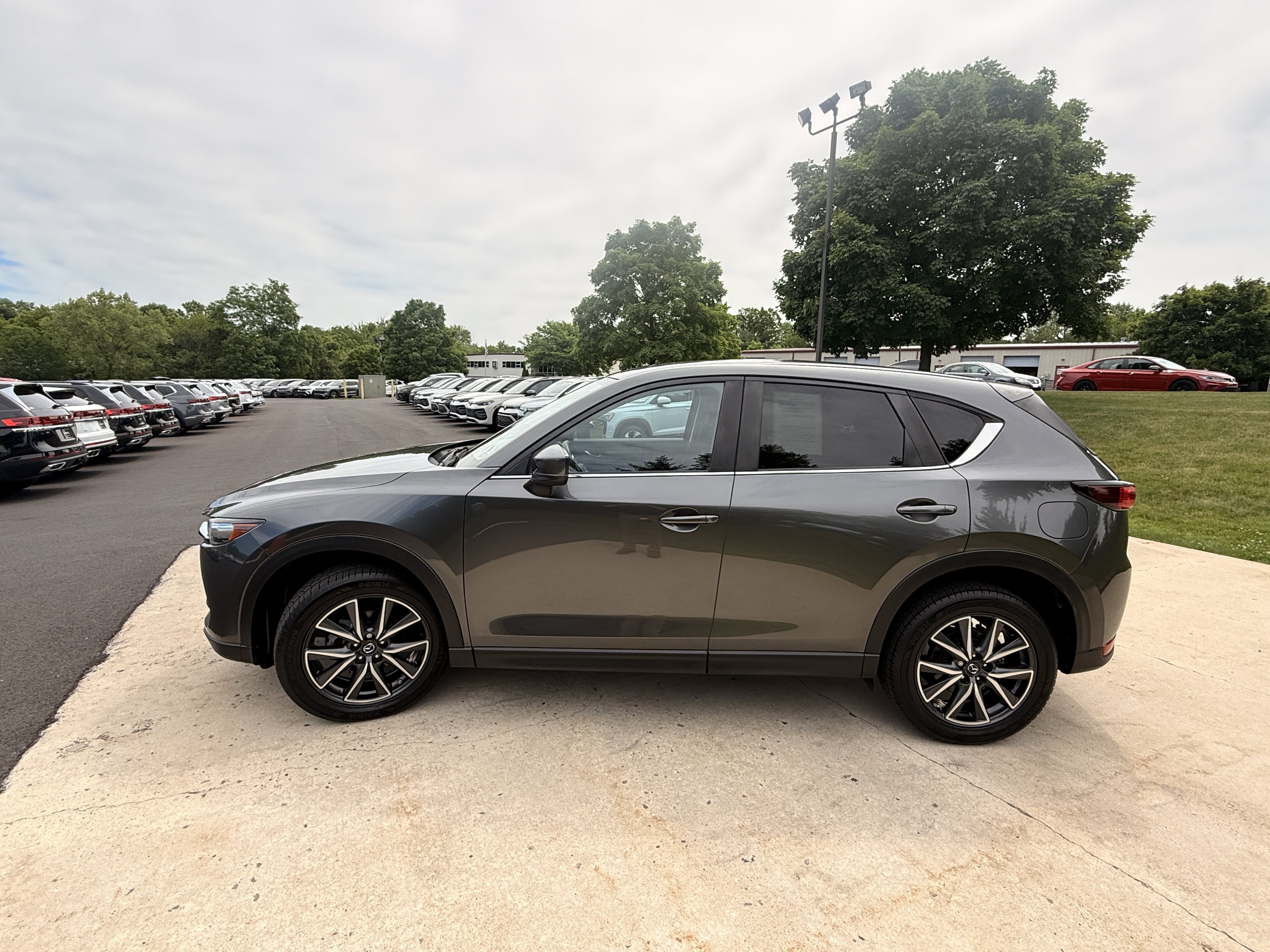 Used 2018 Machine Gray Metallic Mazda Touring image 11