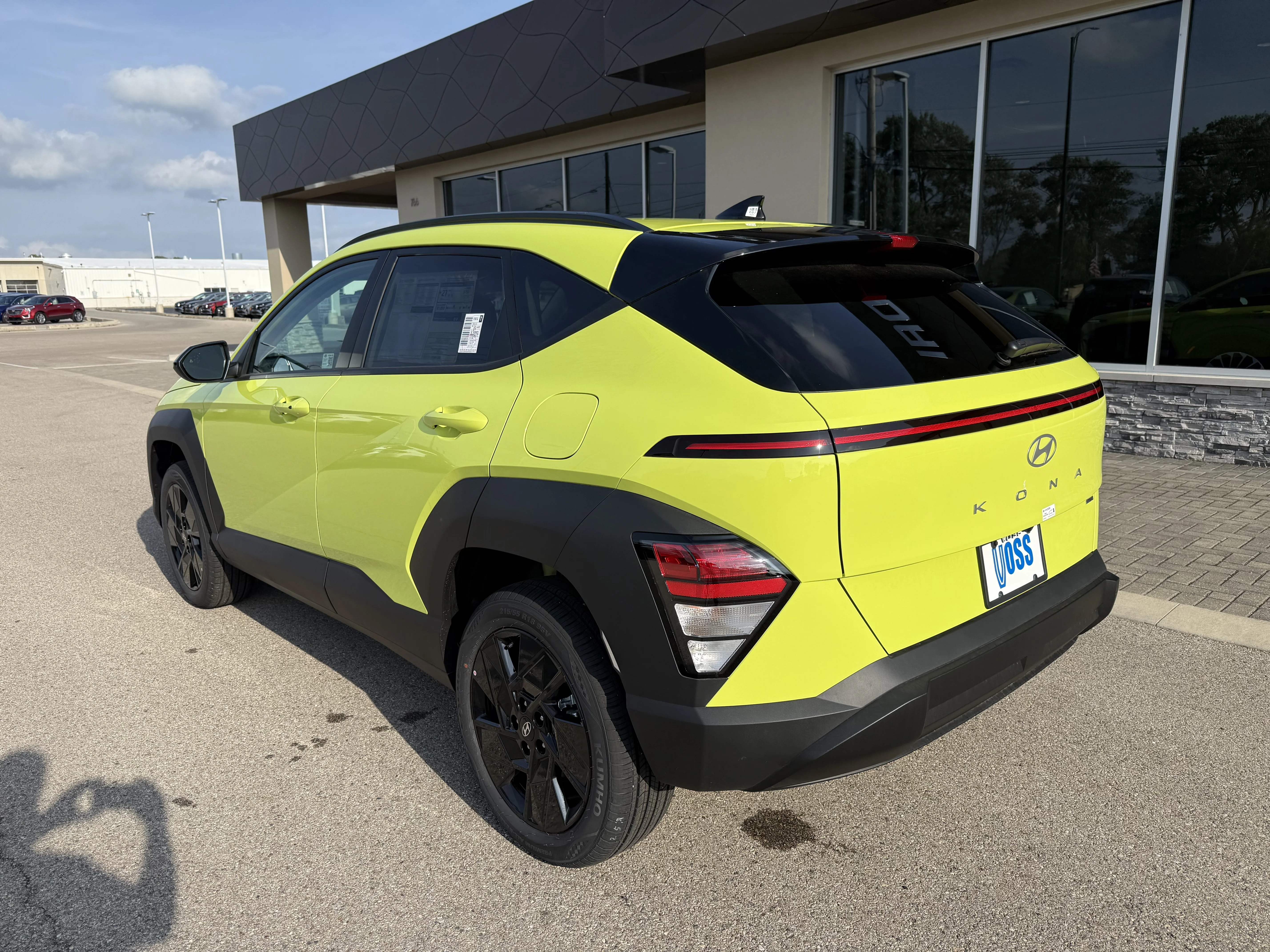 New 2026 Neoteric Yellow Hyundai SEL Sport image 7