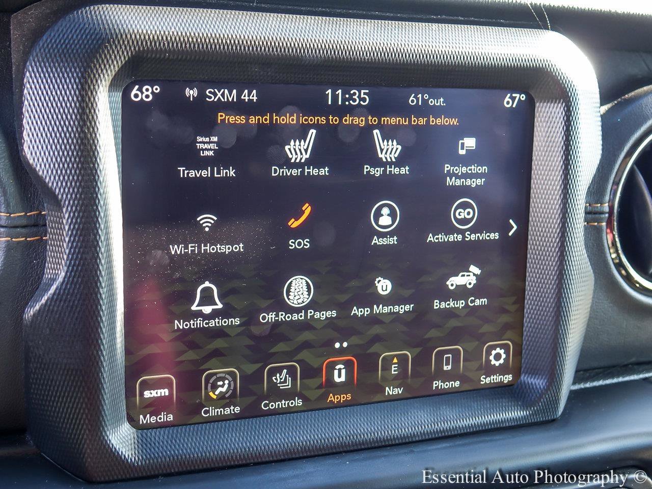 Used 2022 Hydro Blue Pearlcoat Jeep Unlimited Sahara High Altitude image 13
