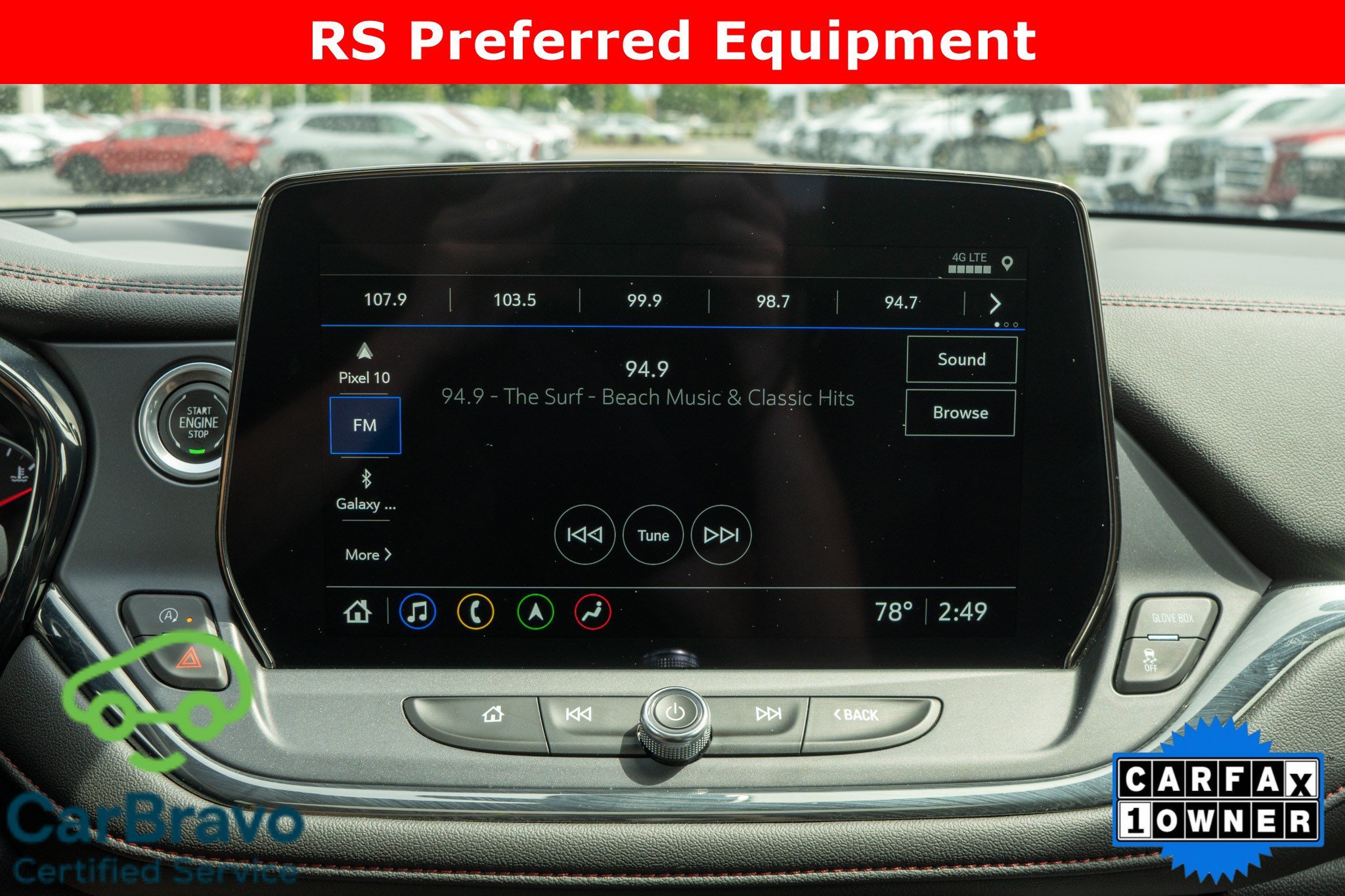 Used 2023 Radiant Red Tintcoat Chevrolet RS image 16