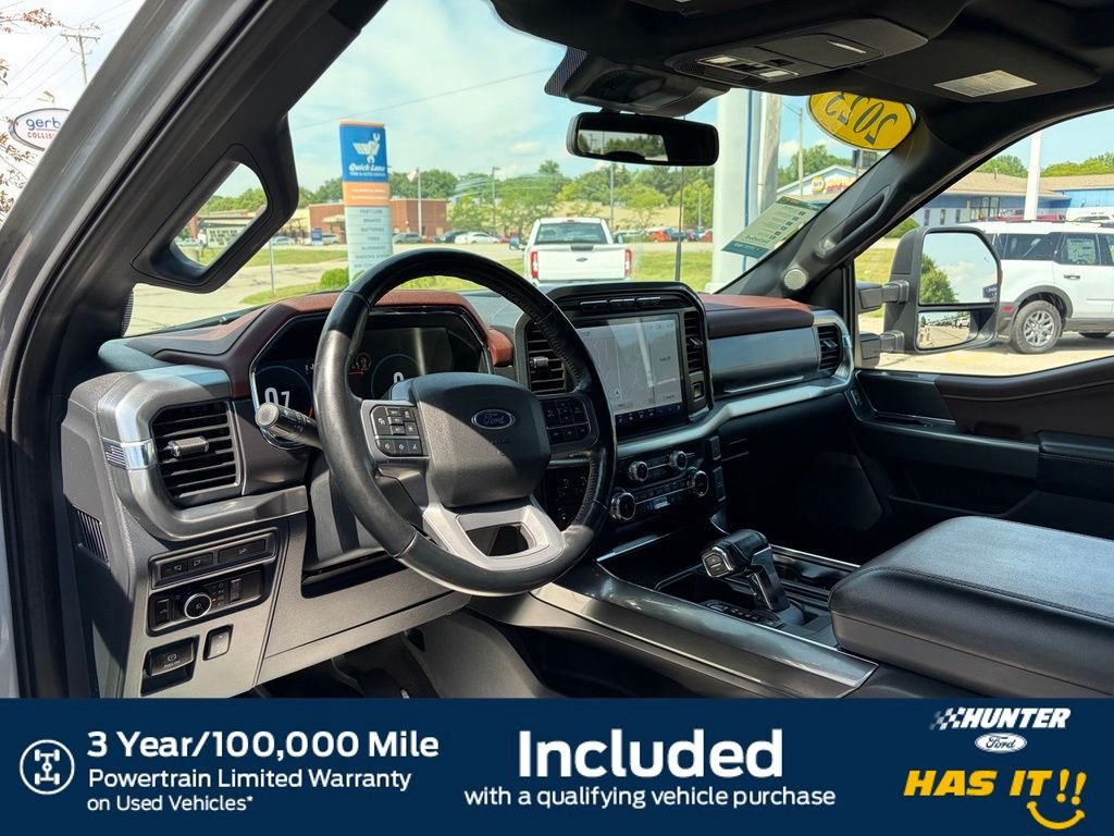 Used 2023 Black Ford Lariat image 2