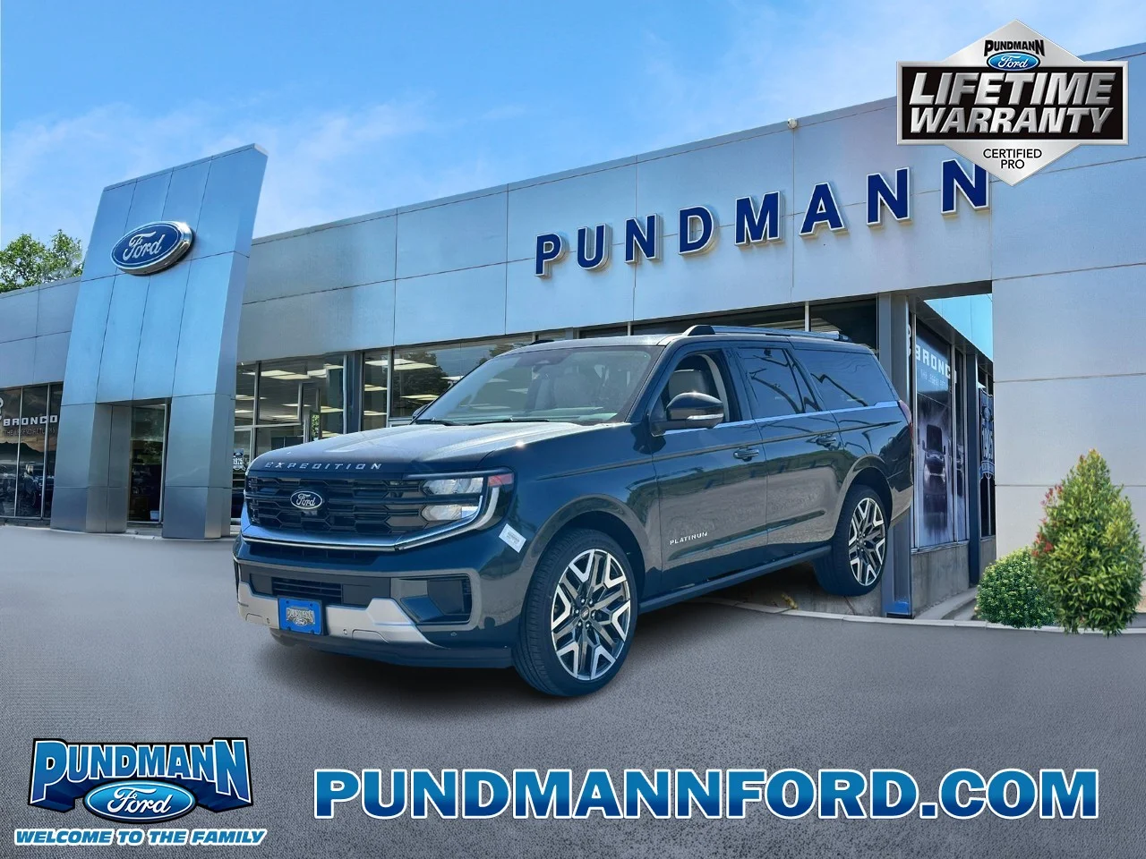New 2026 Stone Blue Metallic Ford MAX Platinum® image 1