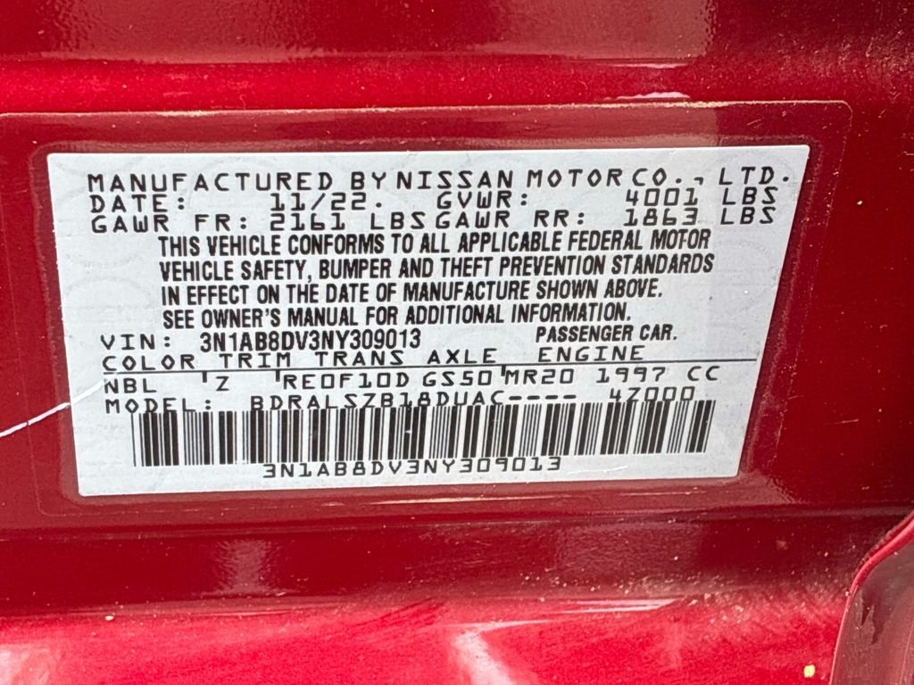 Used 2022 Red Nissan SR image 19