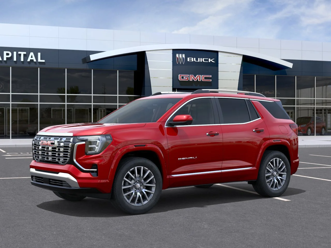New 2027 Volcanic Red Tintcoat GMC AWD Denali image 3