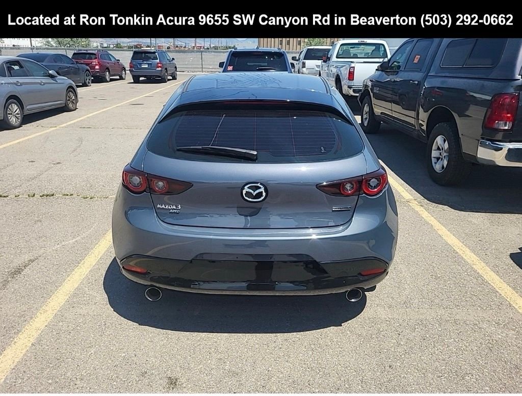 Used 2023 Polymetal Gray Metallic Mazda 2.5 S Carbon Edition image 3