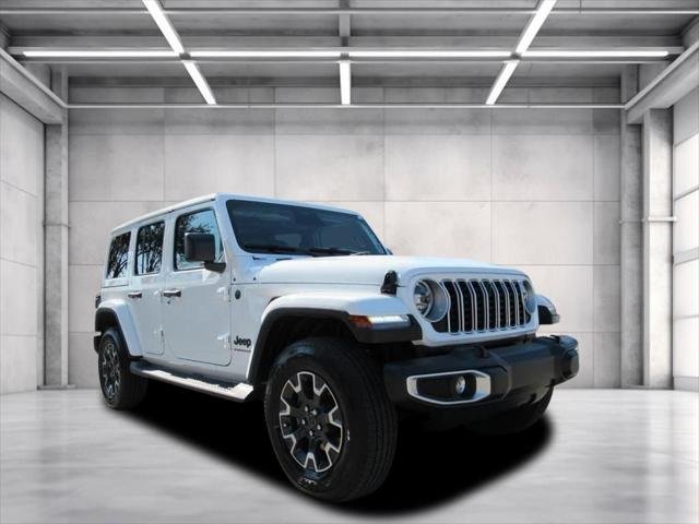 New 2026 Bright White Clear-Coat Exterior Paint Jeep Sahara image 1