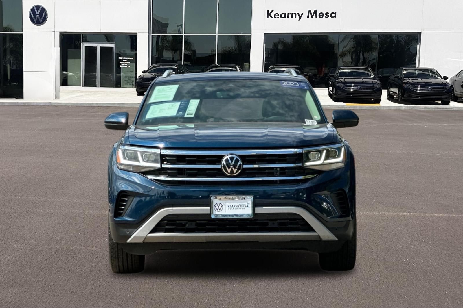 Certified Used 2023 Blue Metallic Volkswagen SEL image 9