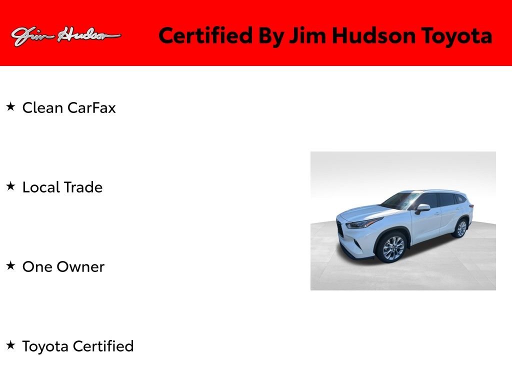 Used 2021 White Toyota Limited image 3