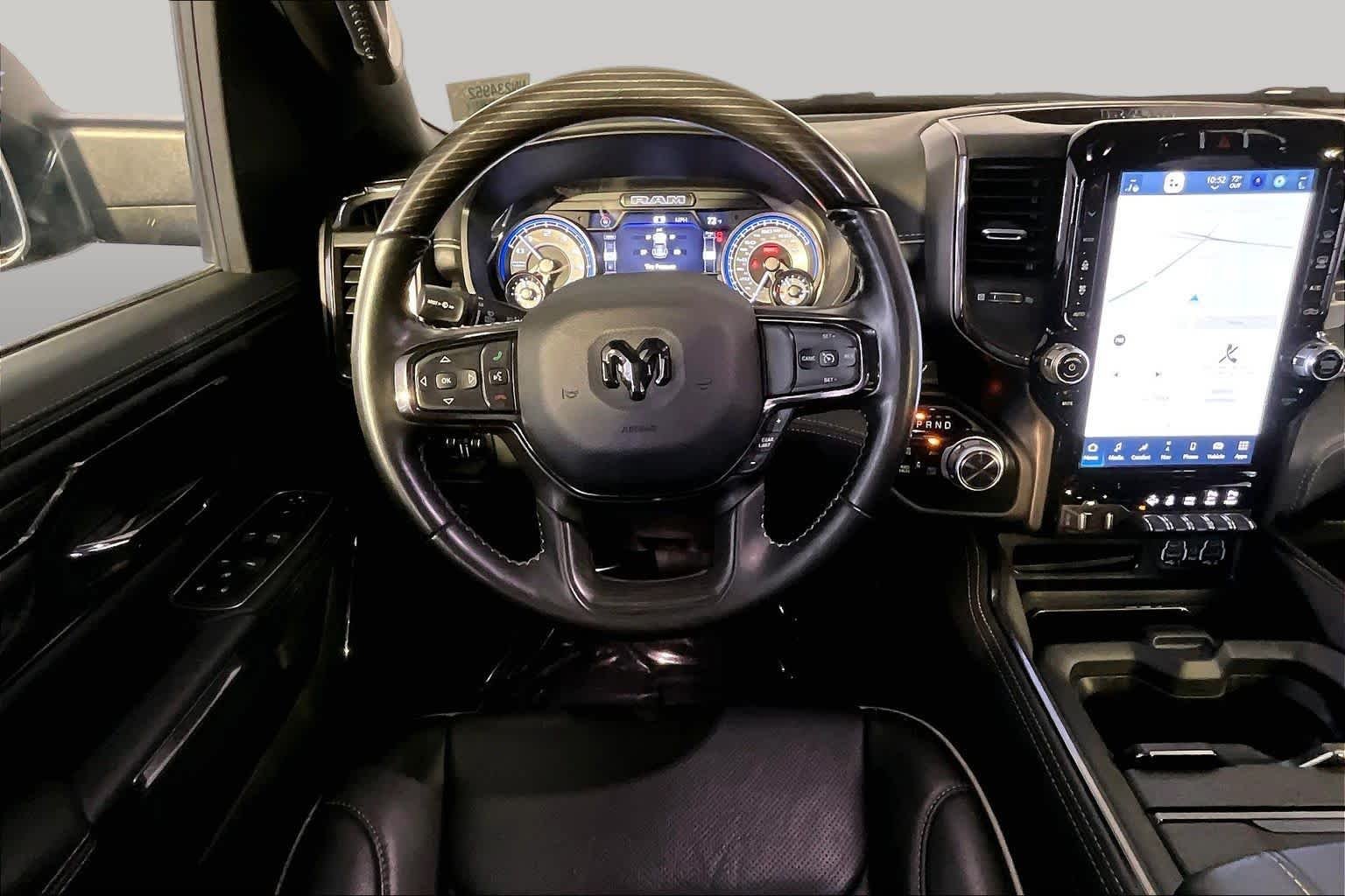 Used 2022 Diamond Black Crystal P/C Ram Limited image 6