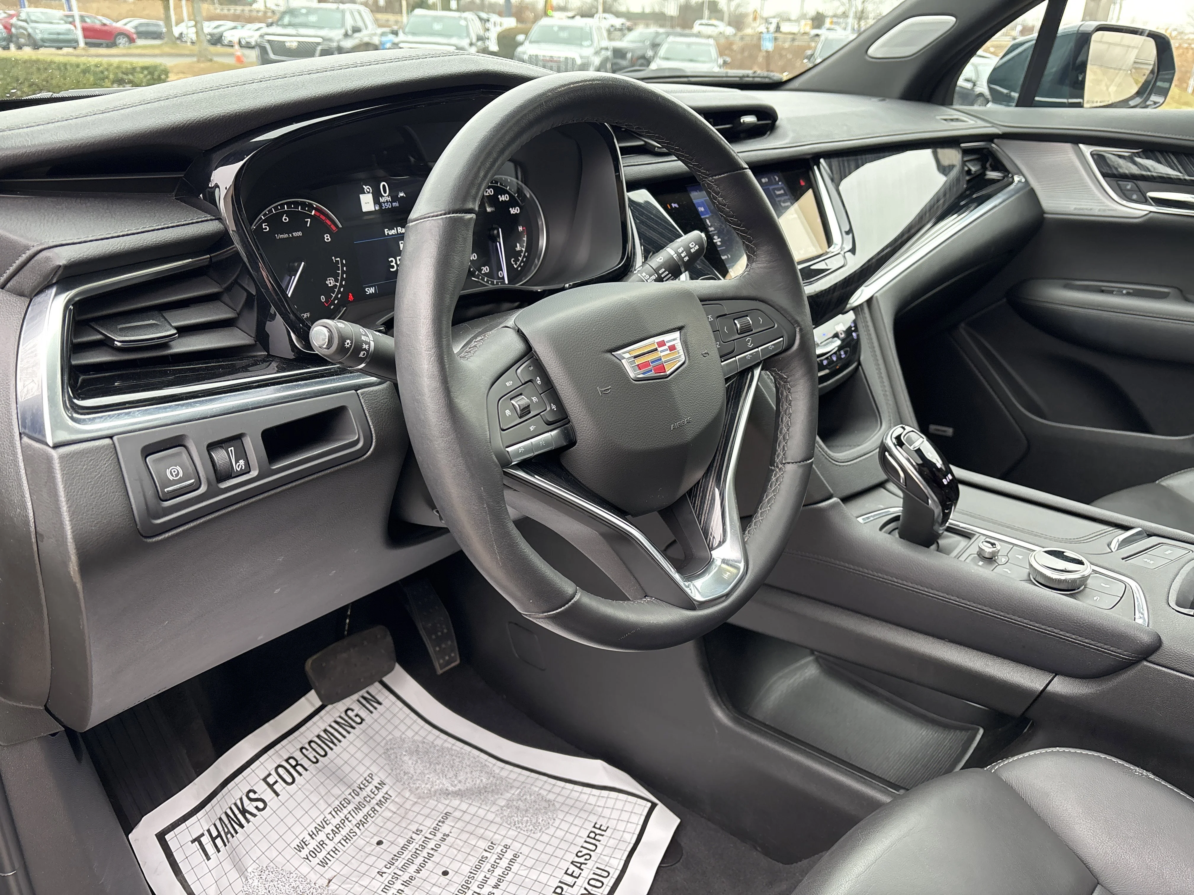 Used 2025 Emerald Lake Metallic Cadillac AWD Premium Luxury image 24