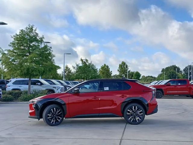 New 2026 Supersonic Red with Midnight Black Metallic roof Toyota Limited image 7
