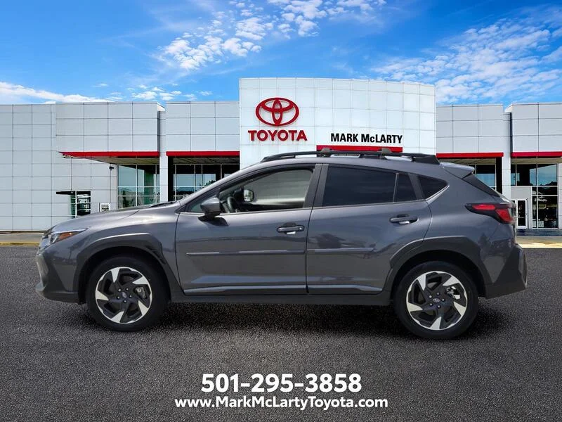 Used 2025 Crystal Black Silica SUBARU LIMITED AWD image 2