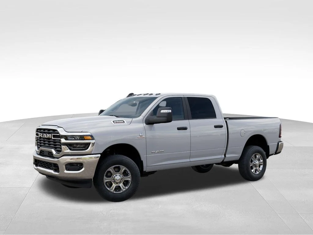 New 2026 Bright White Clear-Coat Exterior Paint RAM Big Horn image 2