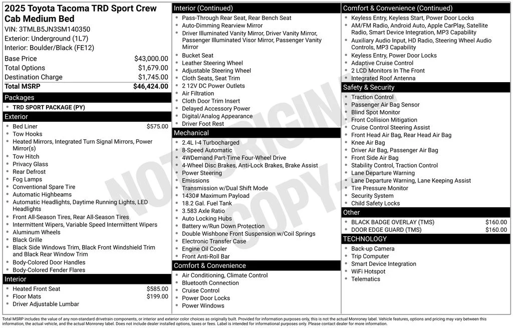 Used 2025  Toyota TRD Sport image 6
