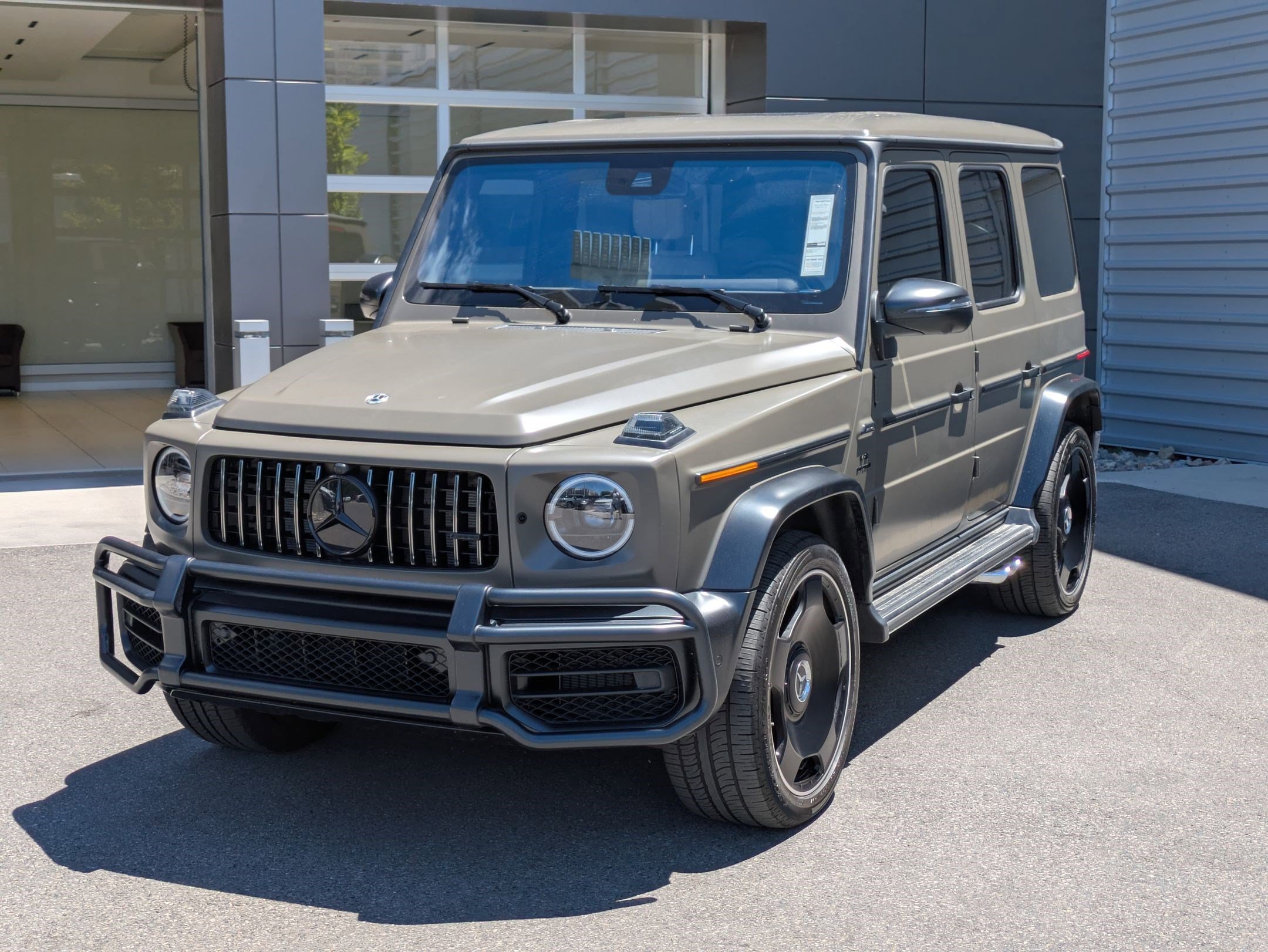 Certified Used 2023 MANUFAKTUR dark olive Green magno Mercedes-Benz AMG® G 63 image 8
