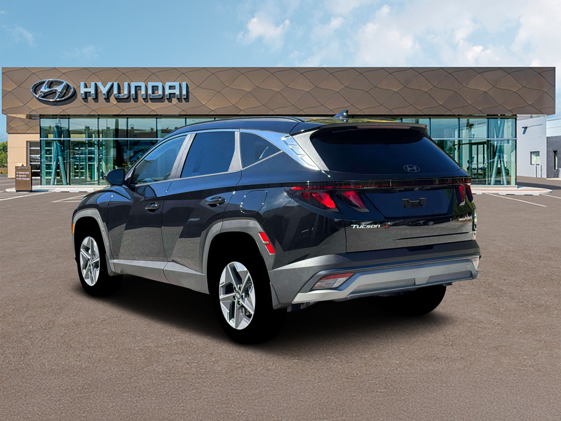New 2026 Ash Black Hyundai SEL AWD image 5