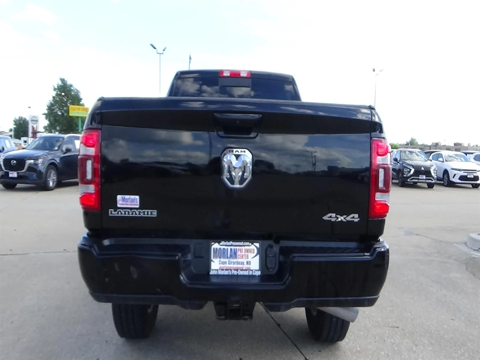 Certified Used 2024 Diamond Black Crystal Pearl Coat (pxj) RAM Laramie image 7