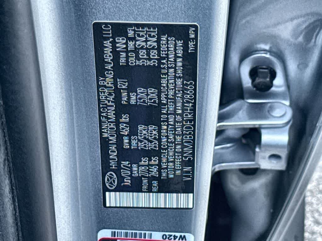 Used 2024 Shimmering Silver Hyundai SEL image 27