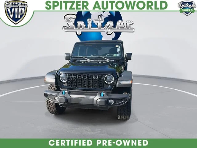 Used 2024 Black Jeep Willys 4xe image 6