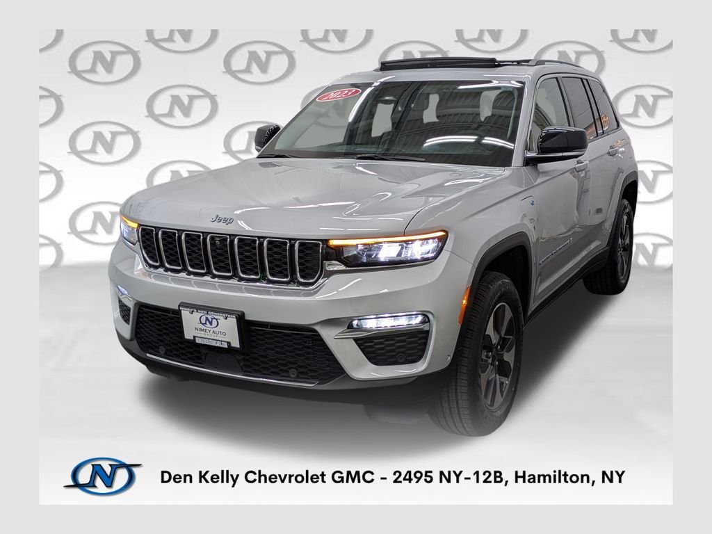 Used 2023 Silver Jeep 4xe image 1
