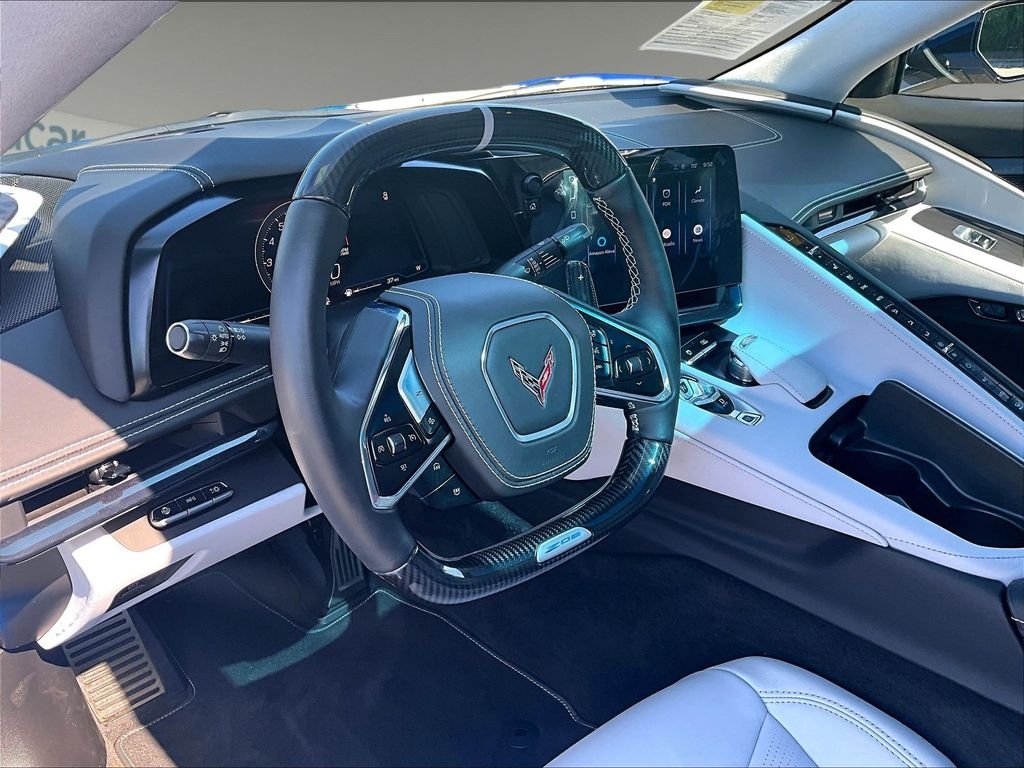 Used 2024 Blue Chevrolet Z06 image 8