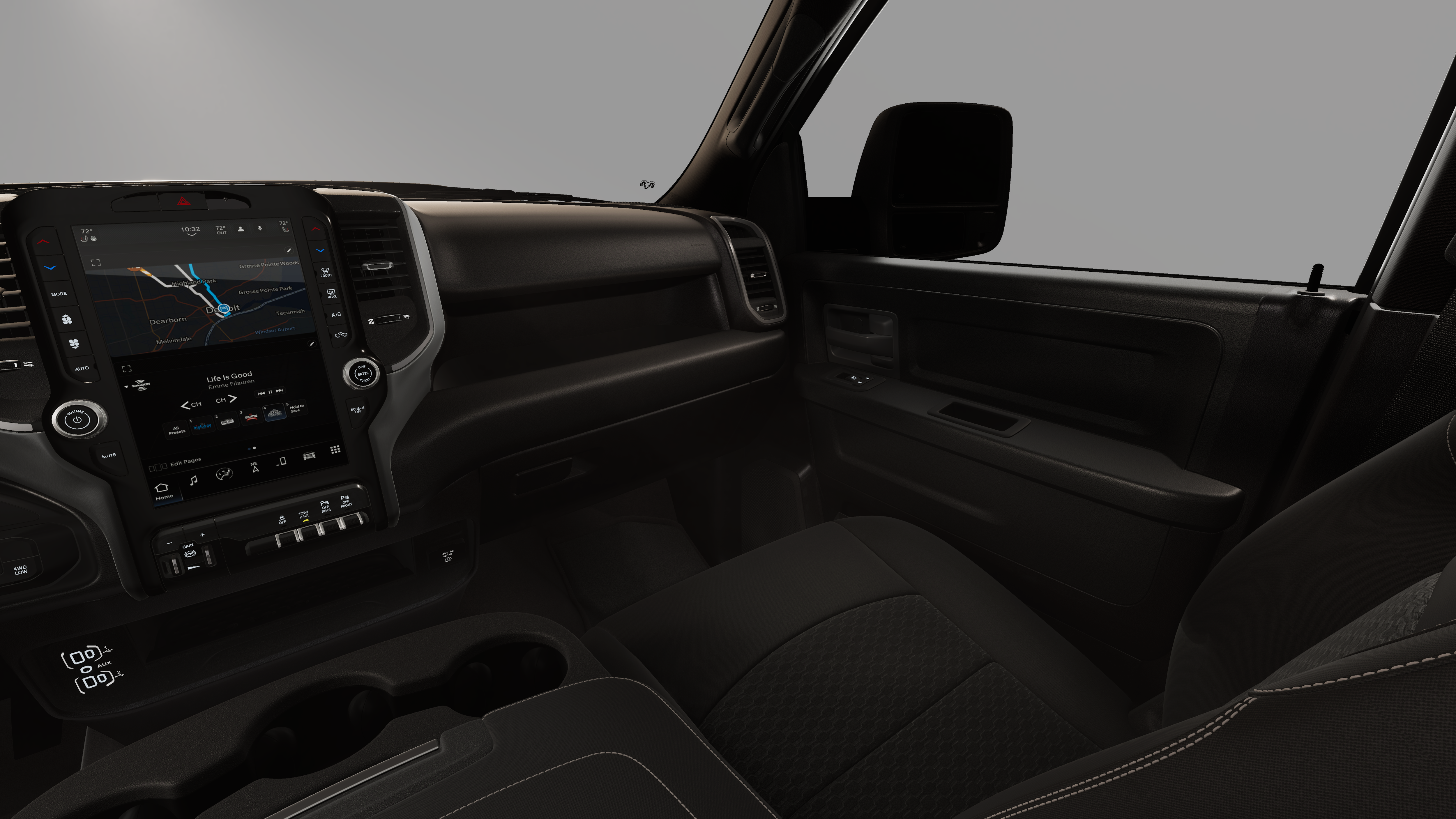 New 2026 Ceramic Gray Clearcoat RAM Black Express image 19