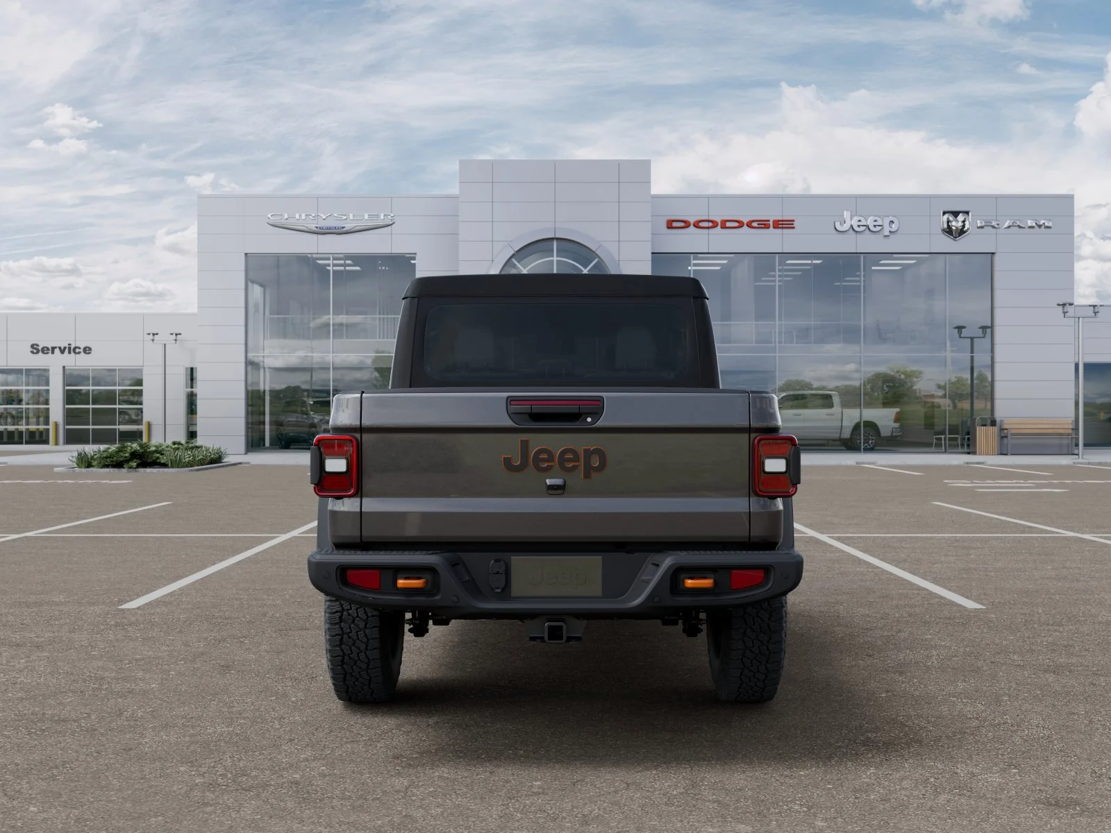 New 2026 Granite Crystal Metallic Clear-Coat Exterior Paint Jeep Mojave image 8