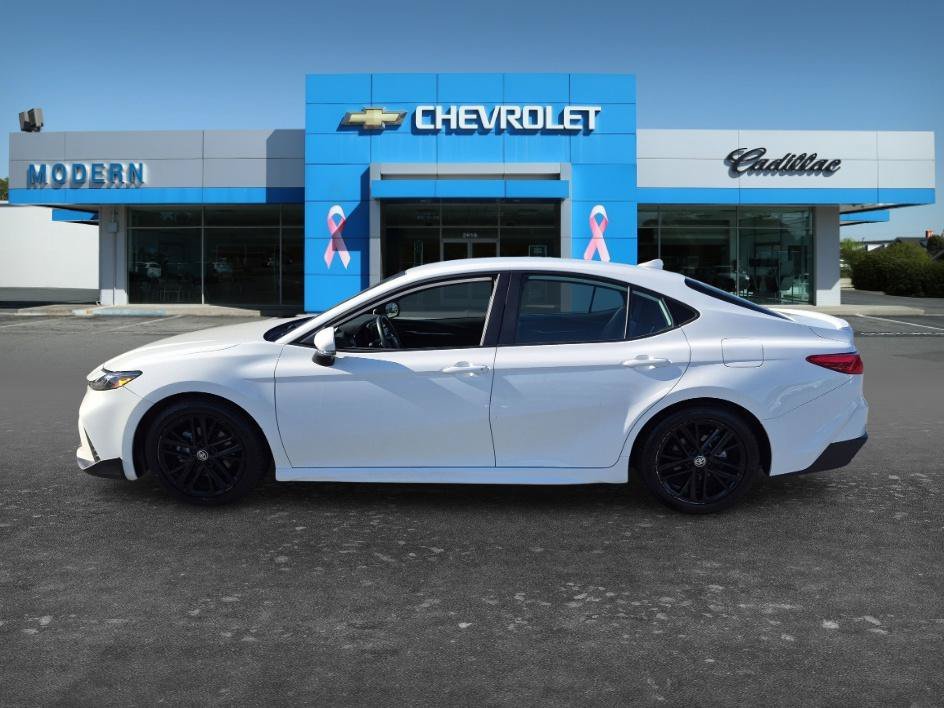 Used 2025 White Toyota LE image 2