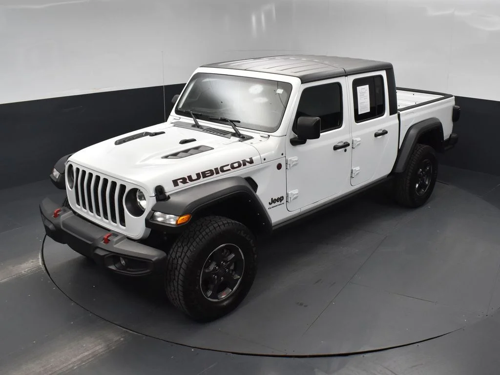 Used 2023 Bright White Clearcoat Jeep Rubicon image 35