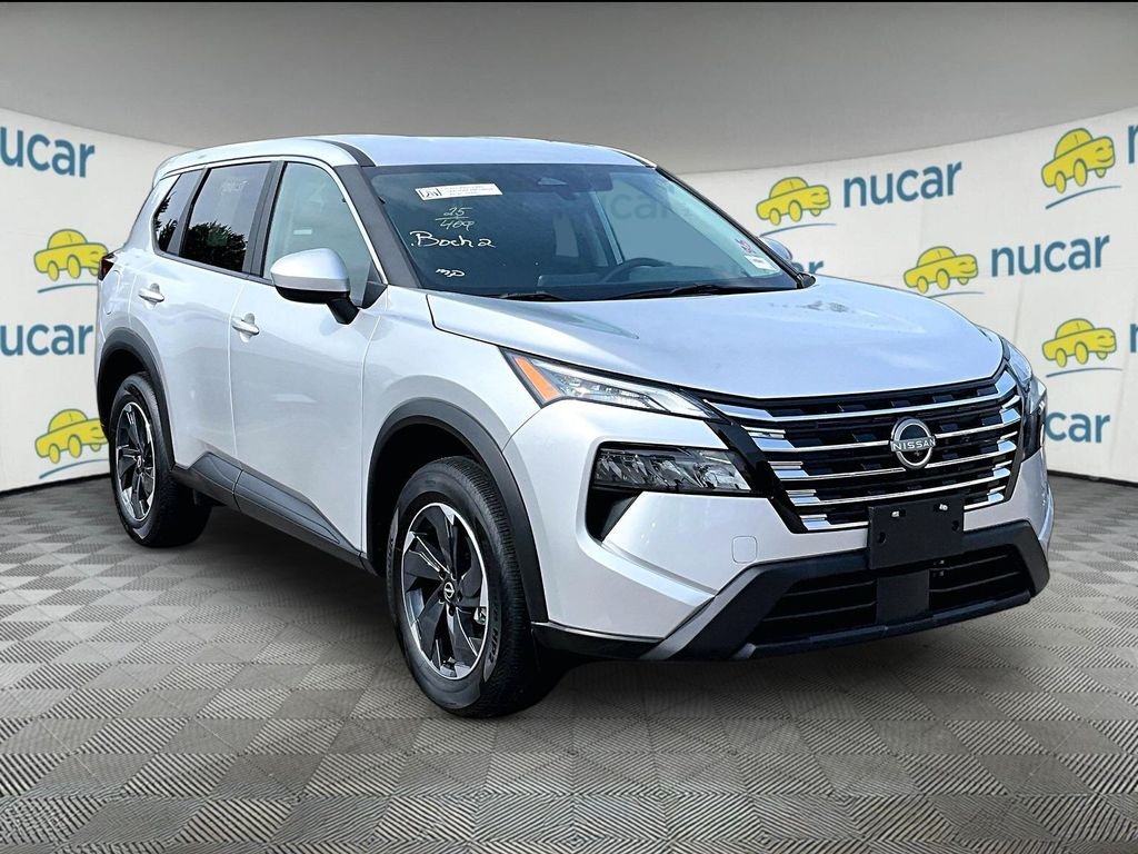 Certified Used 2025 Silver Nissan SV image 1