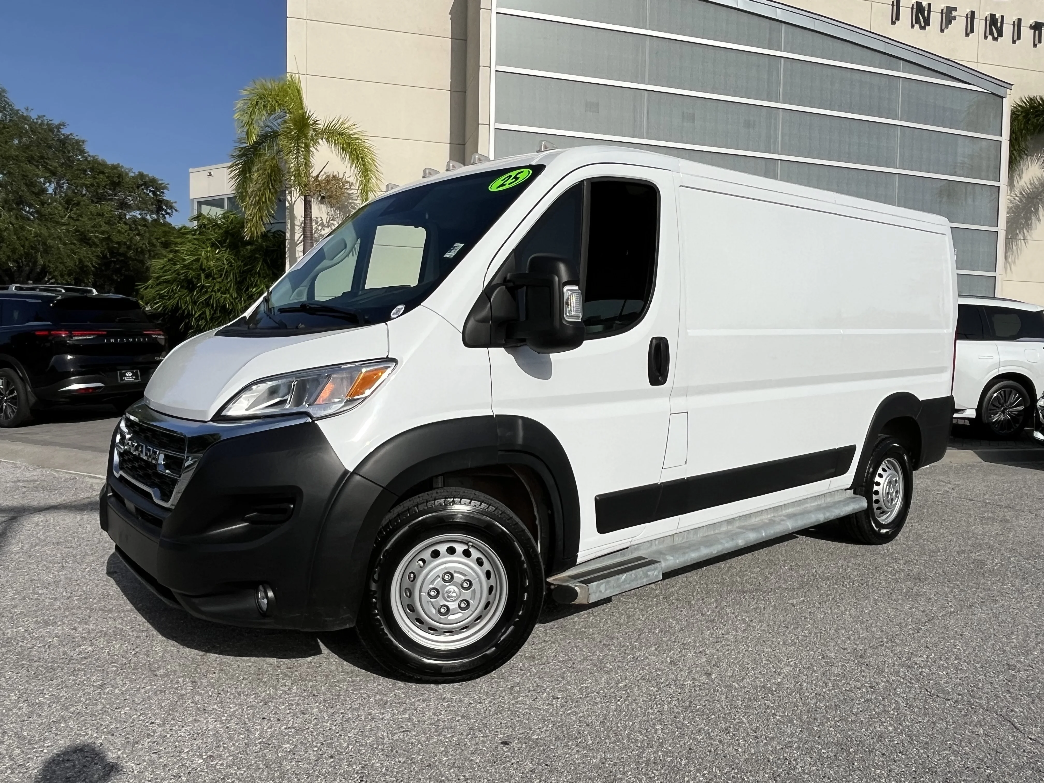 Used 2025 Bright White Clearcoat Ram Tradesman image 1