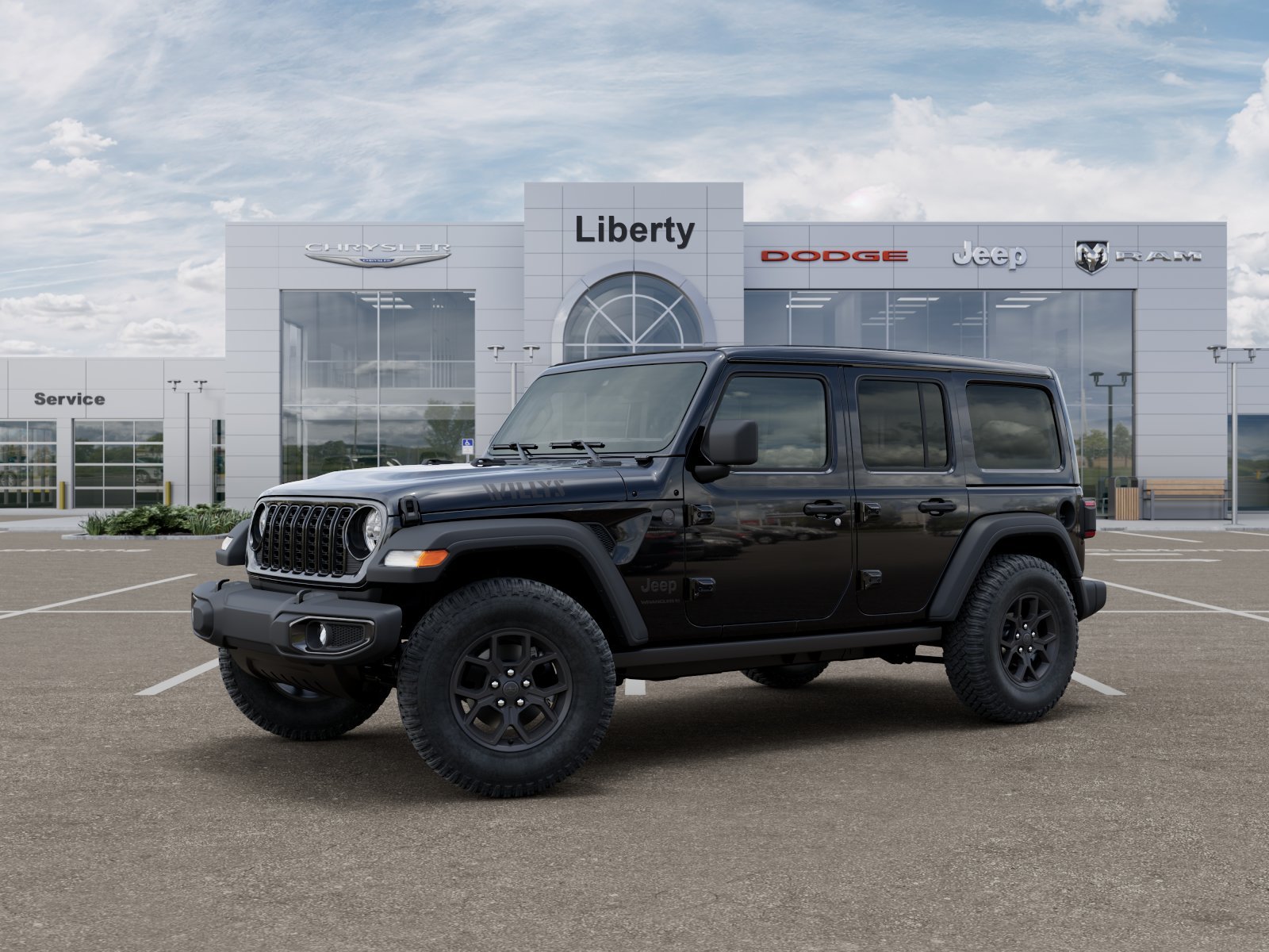 New 2026 Black Clearcoat Jeep Willys image 29