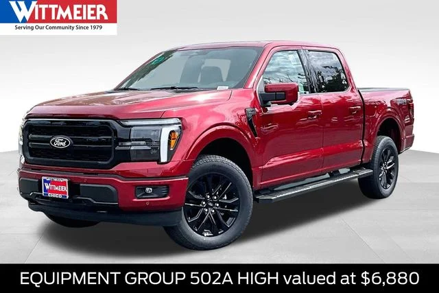New 2026 Ruby Red Metallic Tinted Clearcoat Ford Lariat® image 1