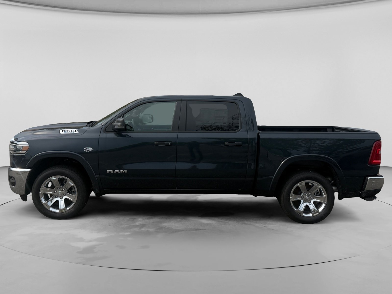 New 2026 Forged Blue Metallic Exterior Paint RAM Big Horn 4x4 Crew Cab 5