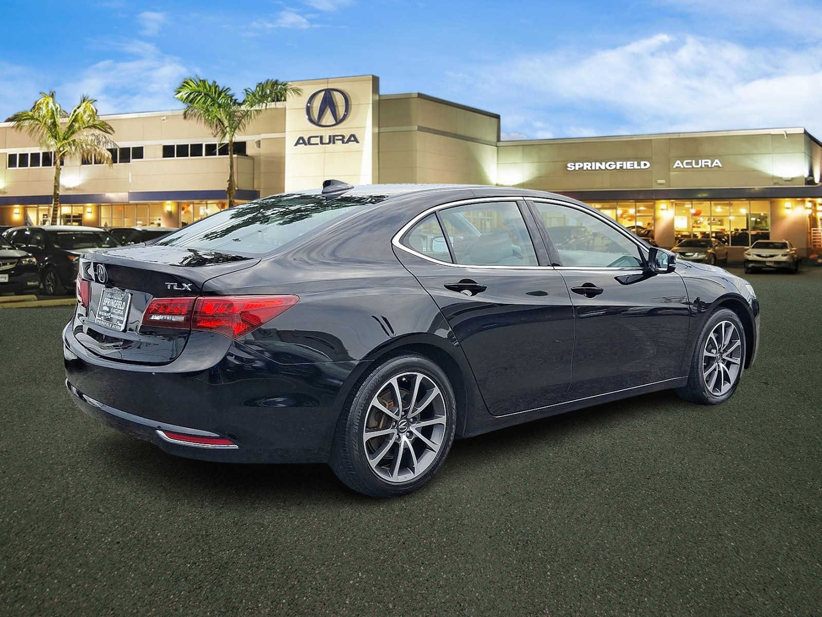 Used 2016 Crystal Black Pearl Acura V6 Tech image 6