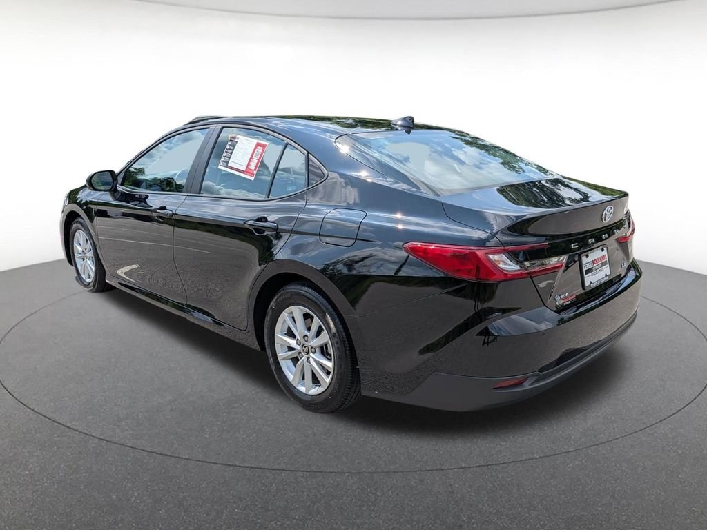 Certified Used 2025 Black Toyota LE image 4