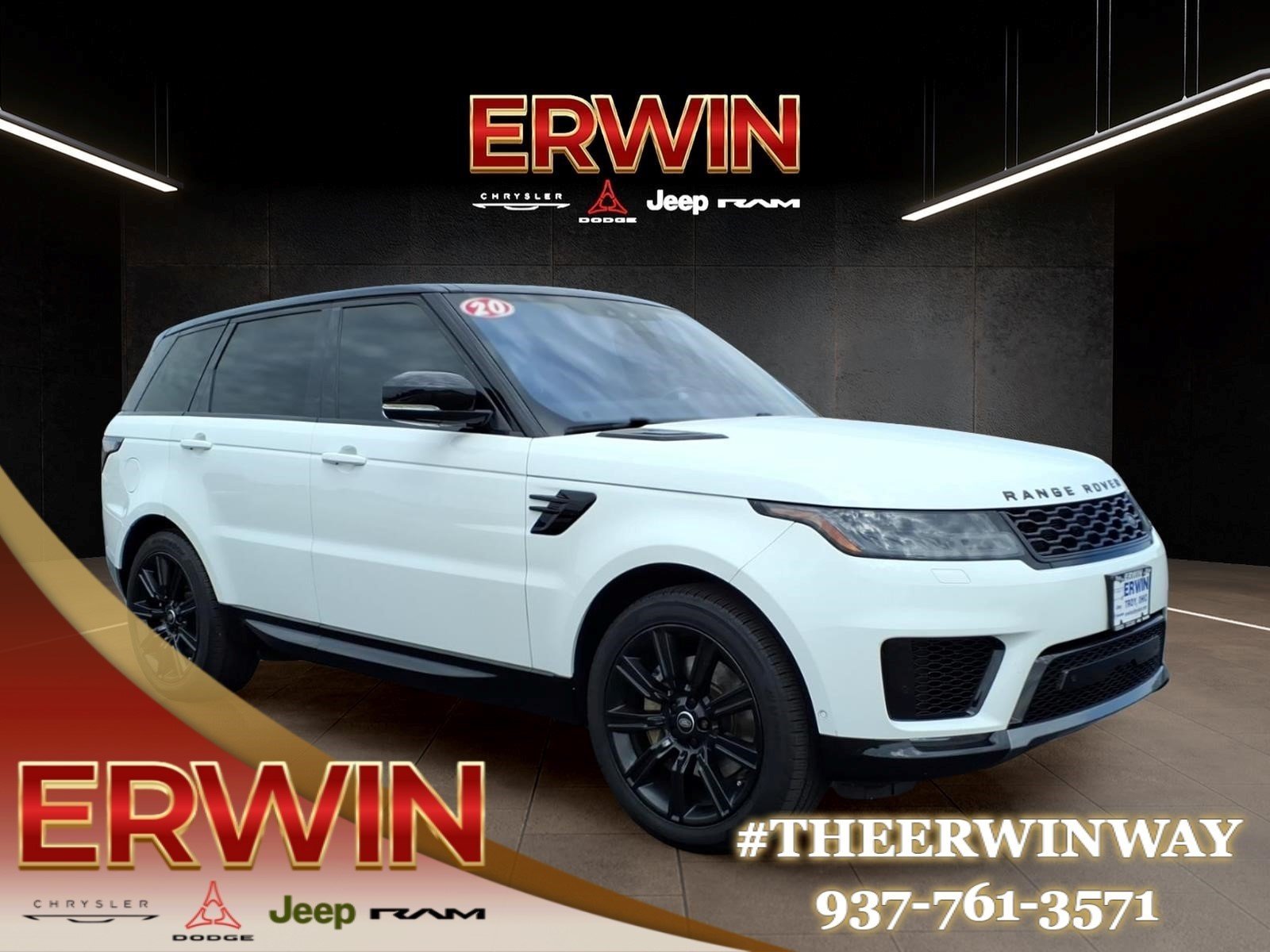 Used 2020 Fuji White Land Rover HSE image 1