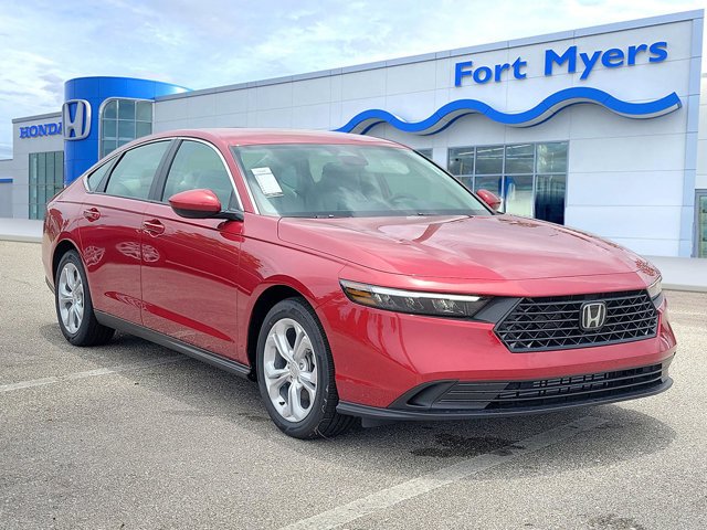 New 2026 Radiant Red Metallic Honda LX image 1