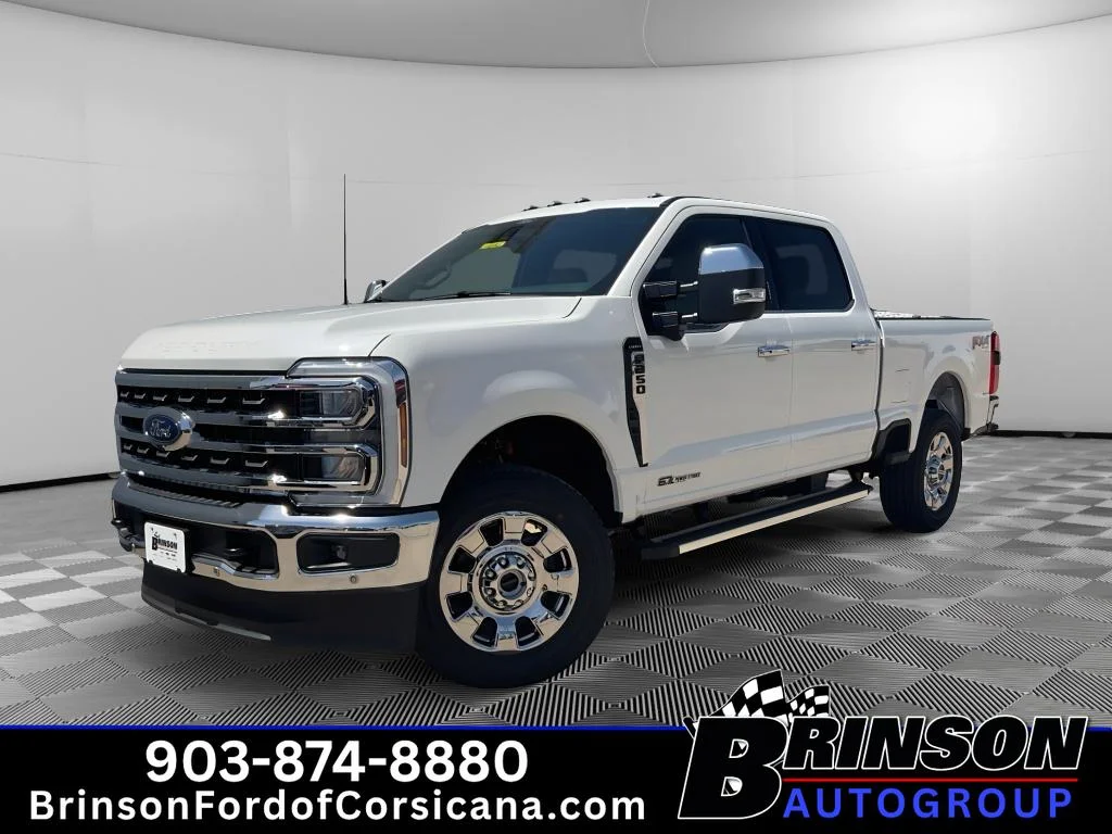 New 2026 Star White Metallic Tri-Coat Ford F-250® Lariat® image 1