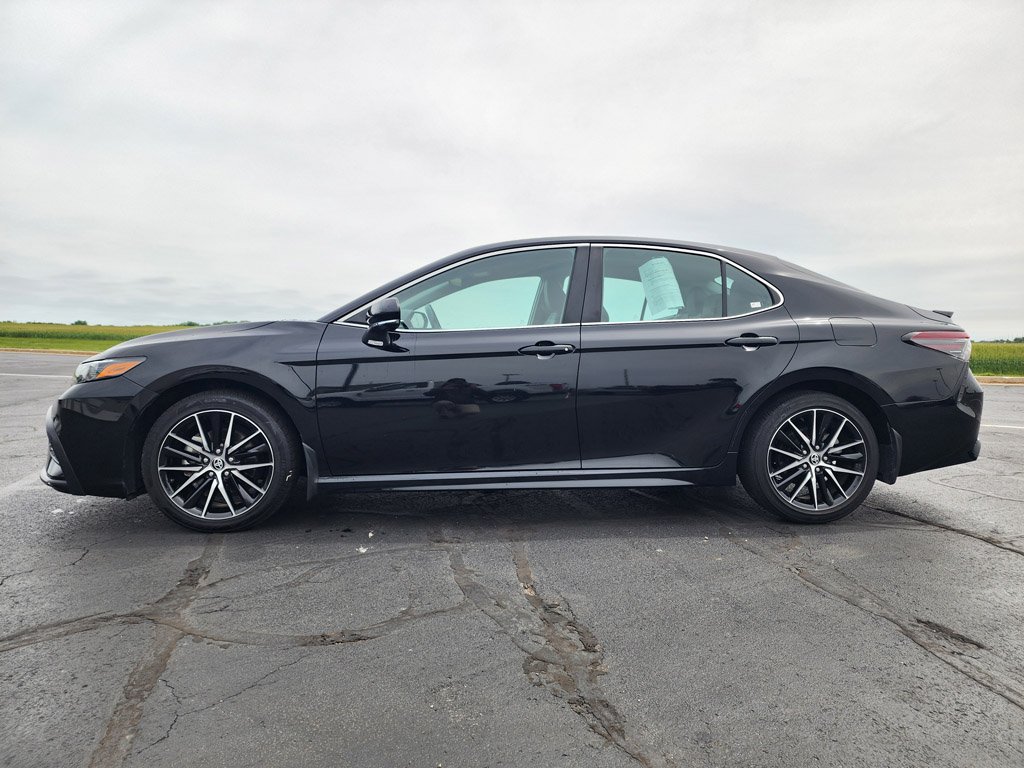 Used 2024 Midnight Black Metallic Toyota SE image 8