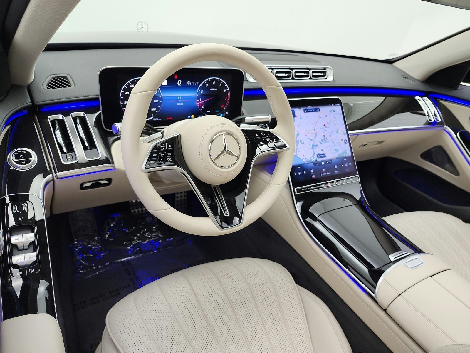 Used 2023 Black Mercedes-Benz S 500 4MATIC® Sedan image 14