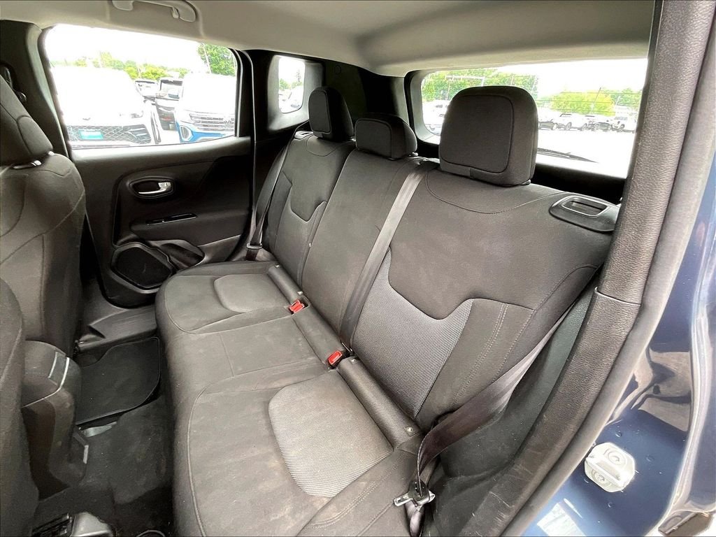 Used 2021 Slate Blue Pearlcoat Jeep Sport image 14